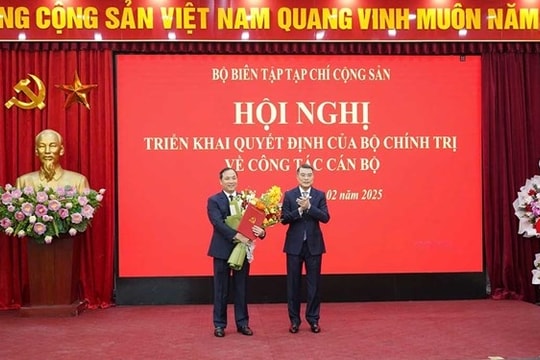 Ông Hoàng Trung Dũng giữ chức Tổng Biên tập Tạp chí Cộng sản