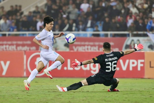 Đánh bại Thể Công Viettel, Nam Định xây chắc ngôi đầu bảng V.League 2024/25