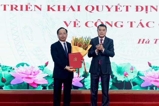 Thứ trưởng Bộ GTVT Nguyễn Duy Lâm giữ chức Bí thư Tỉnh ủy Hà Tĩnh