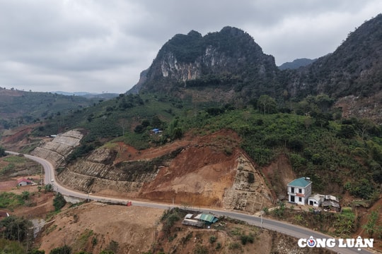 Tiềm ẩn nguy cơ sạt lở, tai nạn giao thông trên đường tránh thành phố Sơn La