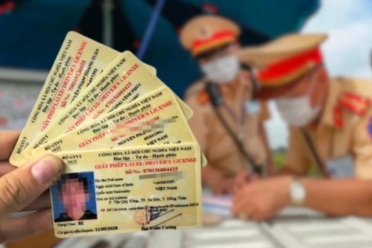 Bảo đảm không gián đoạn khi cấp, đổi giấy phép lái xe từ 1/3
