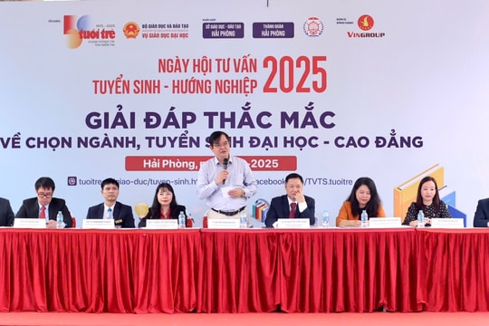 Báo Tuổi Trẻ tổ chức 'Ngày hội tư vấn tuyển sinh - hướng nghiệp' tại Hải Phòng