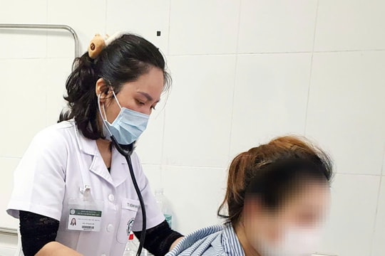 Nhiều sản phụ mắc cúm nhập viện