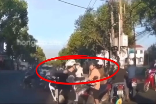 Đồng Nai: Tạm giữ thanh niên đấm tới tấp người đàn ông sau va chạm giao thông