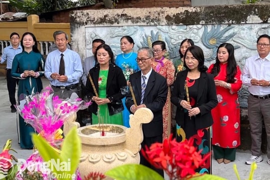 Tỉnh Đồng Nai tổ chức trọng thể Lễ giỗ 200 năm Danh nhân Trịnh Hoài Đức