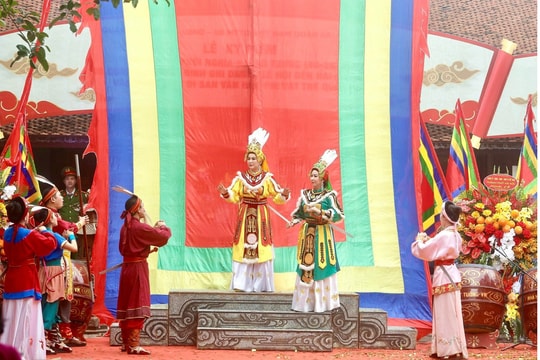 Lễ hội đền Hai Bà Trưng là di sản văn hoá phi vật thể quốc gia