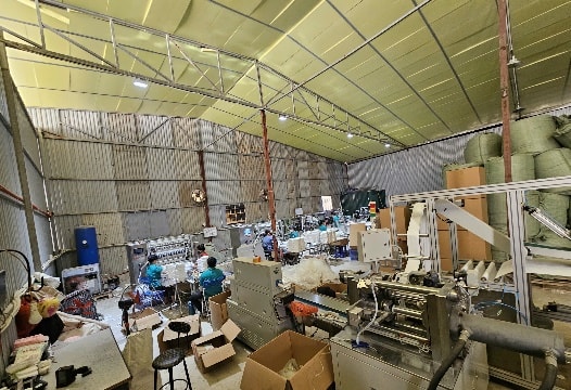 Phát hiện cơ sở sản xuất hàng nghìn sản phẩm bông tẩy trang nhãn hiệu LASOIREE giả