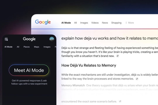 Google bắt đầu thử nghiệm kết quả tìm kiếm chỉ dành cho AI