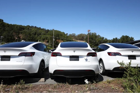 Kẻ trộm lấy cắp 44 bánh xe từ bãi chứa Tesla