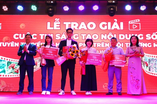 Trao giải thi sáng tạo nội dung số tuyên truyền Lễ hội Cà phê Buôn Ma Thuột