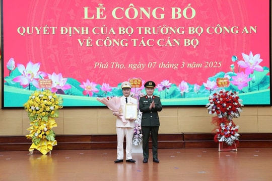 Phú Thọ có tân Phó Giám đốc Công an tỉnh