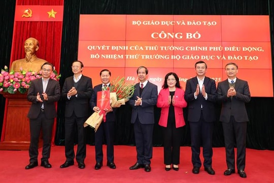 Bộ Giáo dục và Đào tạo có thêm một Thứ trưởng