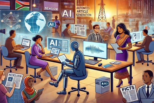 Trí tuệ nhân tạo đang thay đổi báo chí ở Nam Bán cầu như thế nào?