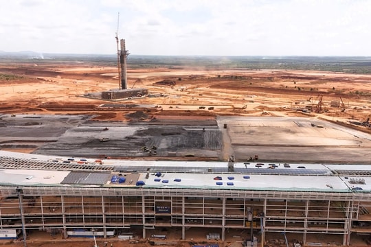 Nhà ga hành khách cảng hàng không Long Thành được lắp kính lấy sáng tự nhiên