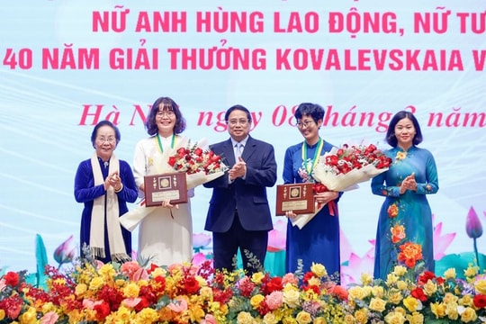 Dành sự quan tâm đặc biệt đến lực lượng phụ nữ hoạt động khoa học công nghệ, đổi mới sáng tạo