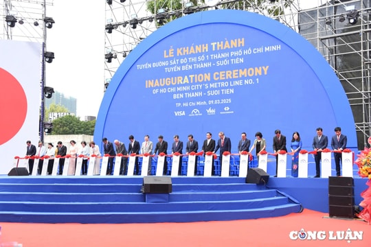 TP HCM khánh thành tuyến Metro số 1