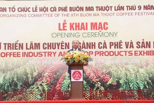 Hội chợ triển lãm chuyên ngành cà phê, sản phẩm OCOP tại Đắk Lắk thu hút nhiều doanh nghiệp trong và ngoài nước