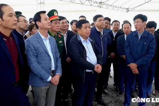 Phó Thủ tướng: Cao tốc Bắc - Nam qua Hà Tĩnh phải vượt kế hoạch, đảm bảo chất lượng