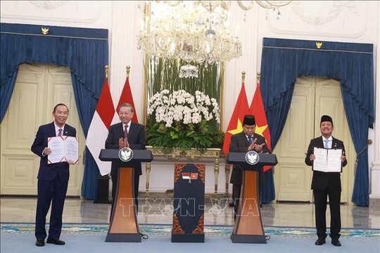 Tuyên bố chung về việc tăng cường quan hệ song phương giữa Indonesia và Việt Nam