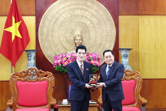 Đại sứ Triều Tiên thăm Lạng Sơn, nhấn mạnh mối quan hệ truyền thống