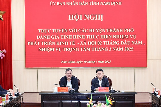 Nam Định phấn đấu đạt mức tăng trưởng GRDP năm 2025 từ 10,5% trở lên