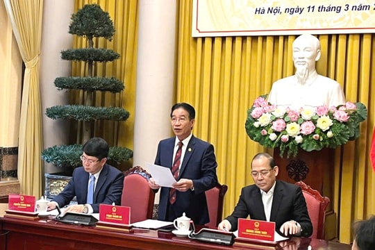 Công bố Lệnh của Chủ tịch nước về Luật Ban hành văn bản quy phạm pháp luật