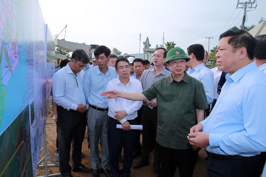 Xử lý ngay tại cơ sở đối với các vướng mắc phát sinh, không để chậm trễ cung ứng vật liệu