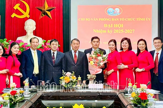 Nam Định: 89,67% chi bộ trực thuộc đảng ủy cơ sở hoàn thành đại hội nhiệm kỳ 2025-2027