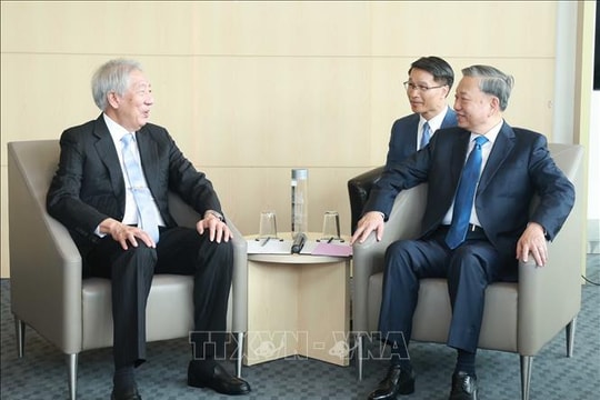 Tổng Bí thư Tô Lâm tiếp Bộ trưởng Cao cấp, Bộ trưởng Điều phối an ninh quốc gia Singapore