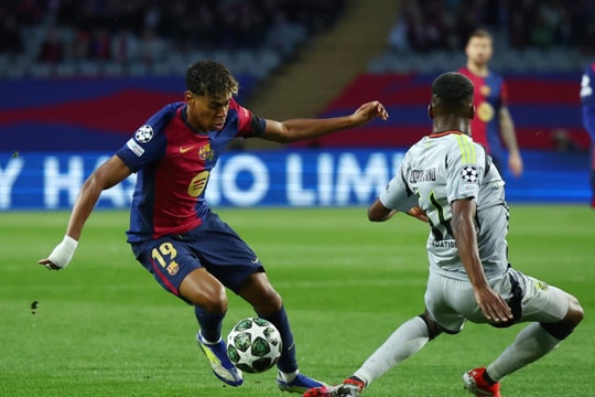 Barcelona và Bayern thẳng tiến vào tứ kết Champions League 2024/25