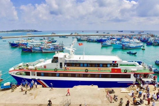 Sắp có tàu cao tốc từ trung tâm TP. HCM đi Côn Đảo