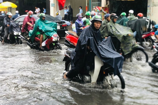 Xuất hiện đợt triều cường mới ở ven biển Đông Nam Bộ