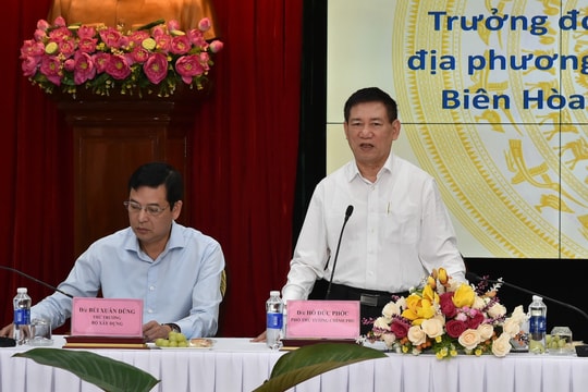 Phó Thủ tướng Hồ Đức Phớc: 'Đường đến đâu, giàu đến đấy'