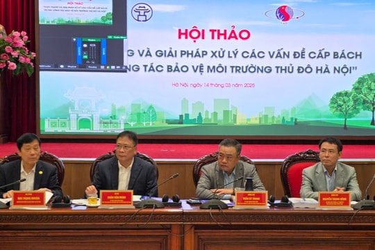 Hà Nội: Tìm giải pháp xử lý các vấn đề cấp bách trong công tác bảo vệ môi trường Thủ đô