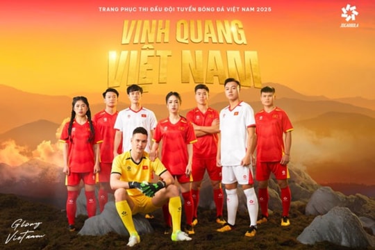 Đội tuyển Việt Nam có trang phục thi đấu mới