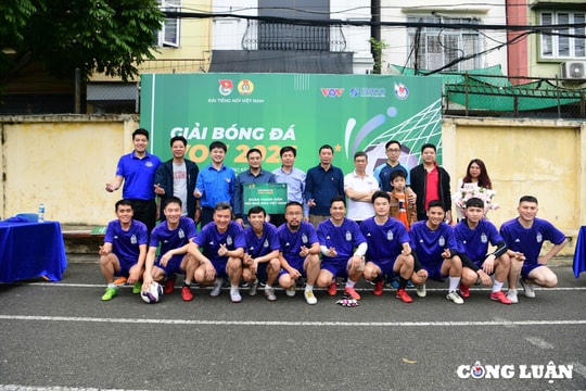 Giải bóng đá VOV 2025: Khơi dậy tinh thần đoàn kết người làm báo