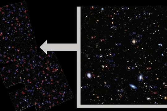 Kính viễn vọng James Webb: Vũ trụ có thể đang quay trong một hố đen?