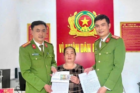 Nghệ An: Truy xuất camera trả lại 36 triệu đồng cho người đánh rơi