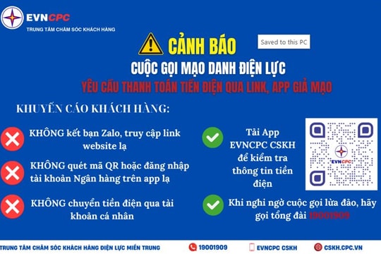 Cảnh báo tình trạng giả danh ngành điện lừa đảo