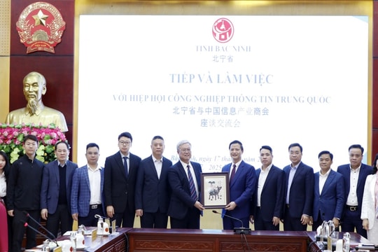 Hiệp hội Công nghiệp thông tin Trung Quốc tìm hiểu cơ hội đầu tư tại Bắc Ninh