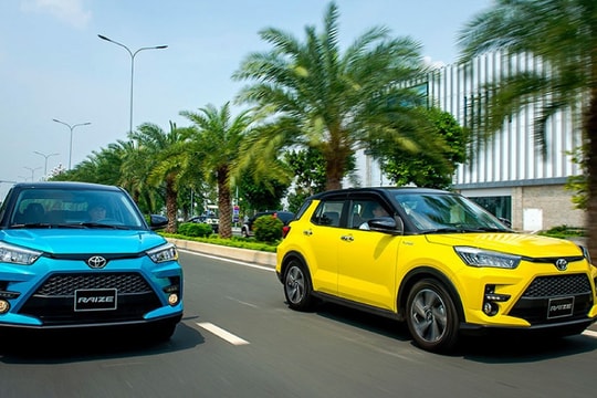 Xe gầm cao Toyota Raize sắp tăng giá bán lẻ