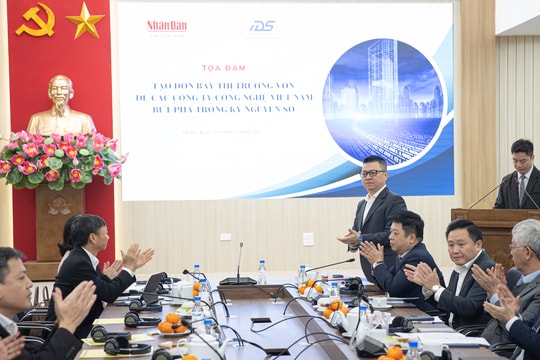 Báo Nhân Dân tổ chức tọa đàm về đòn bẩy thị trường vốn để Việt Nam bứt phá trong kỷ nguyên số