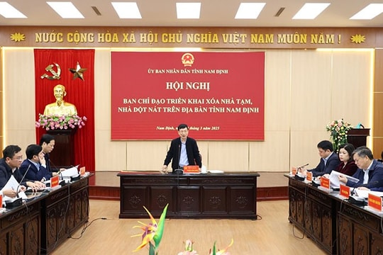 Nam Định: Phấn đấu hoàn thành mục tiêu xóa nhà tạm, nhà dột nát trước ngày 1/7/2025