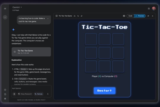 Google bổ sung tính năng viết lách và tóm tắt nội dung bằng giọng nói cho Gemini