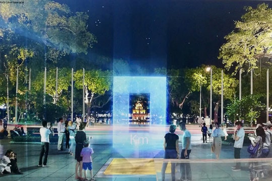 Hà Nội: Chi 182 tỷ đồng cải tạo Vườn hoa Lý Thái Tổ, đặt cột mốc Km0