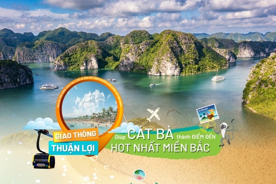 Giao thông thuận tiện, Cát Bà bùng nổ sức hút du lịch 4 mùa