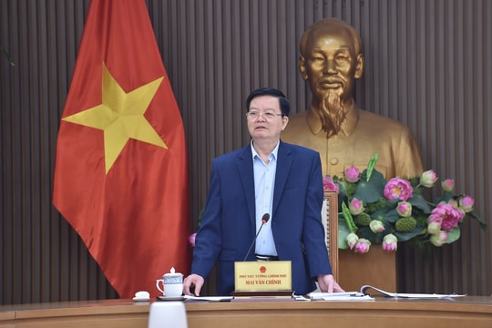 Phó Thủ tướng Mai Văn Chính đôn đốc giải ngân vốn đầu tư công tại 9 bộ, cơ quan Trung ương