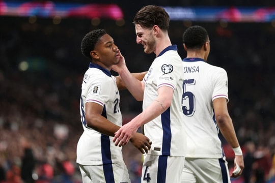 Đội tuyển Anh thắng dễ Albania tại vòng loại World Cup 2026