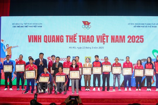 Vinh danh những người hùng của thể thao Việt Nam
