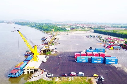 Mở cảng cạn Tân Chi giai đoạn 1 với diện tích gần 82.000 m2